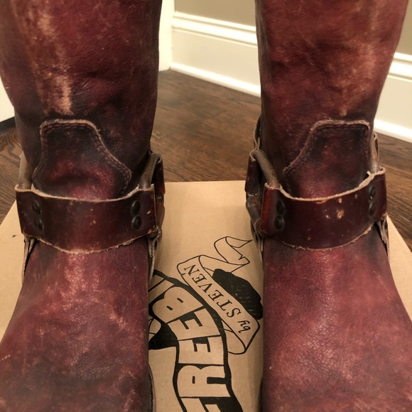 Freebird Rust Lea Boots - Picture 4 of 9